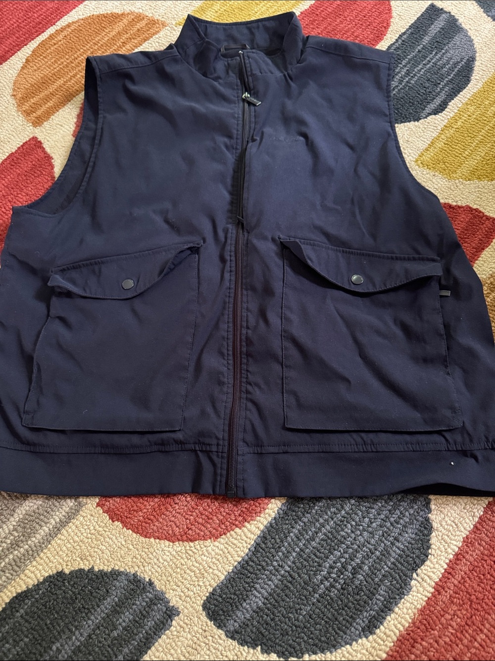 Men’s Craghoppers Travel Vest, XXL, navy blue